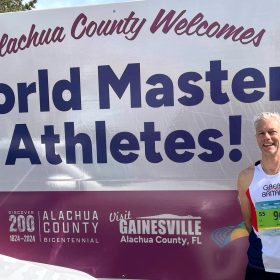 Ian Martin GB at World Indoor Masters Gainesville Florida
