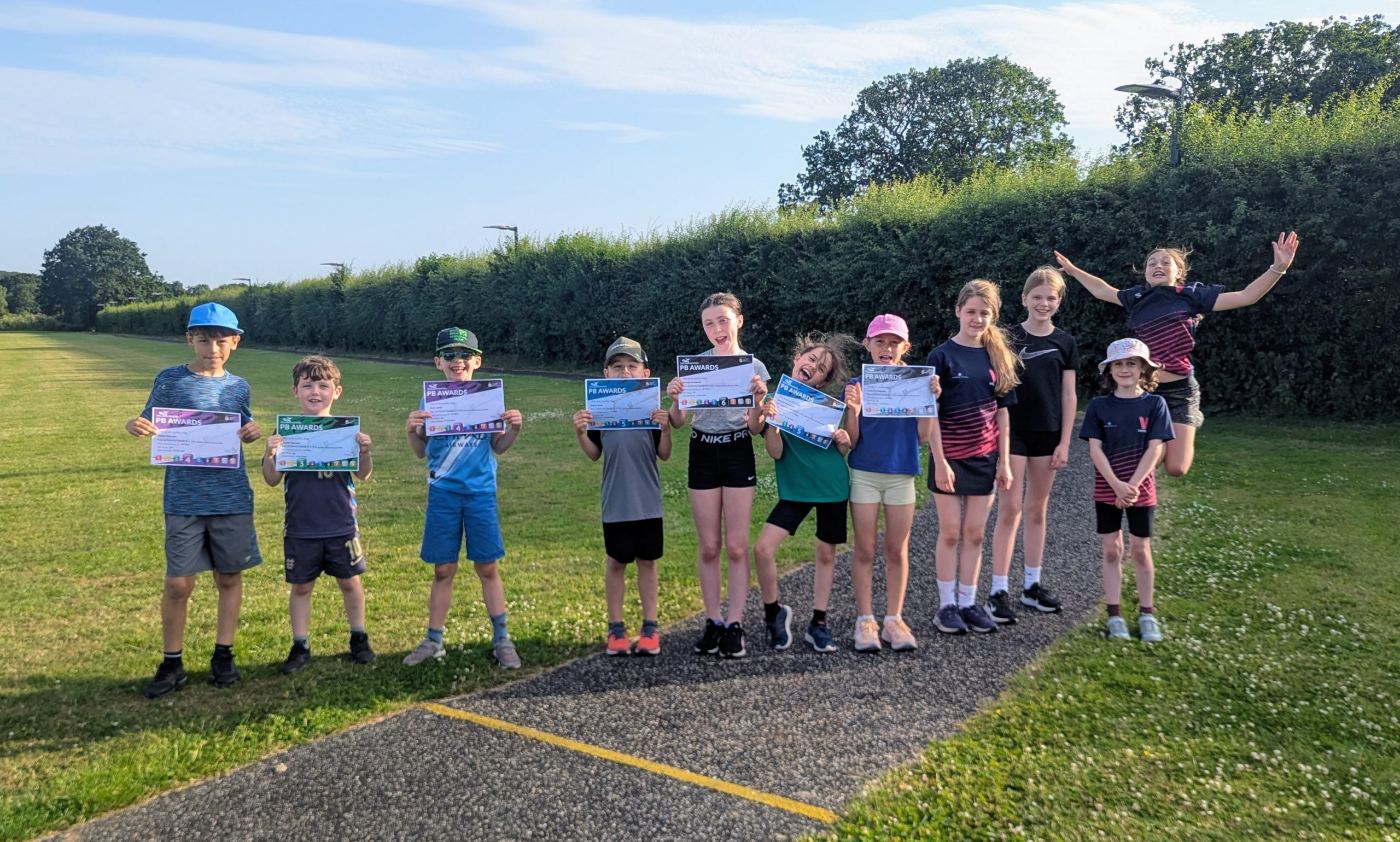 Certificates and a mid-air jump at the Bubwith FMC event